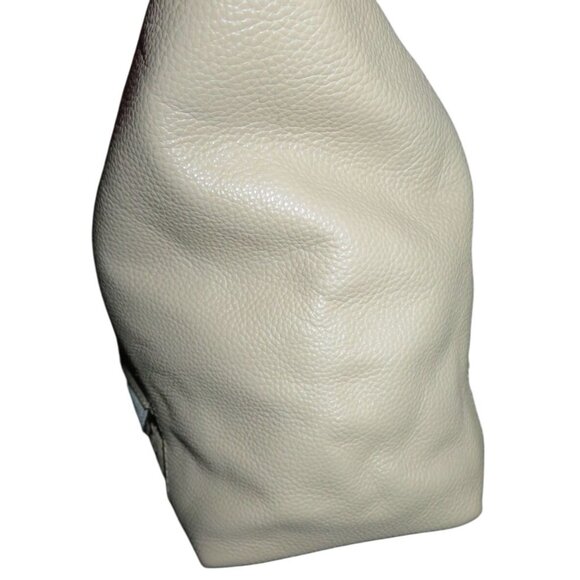 Coach 2016 Ava Mixed Suede & Python Embossed Leather Tote 57510 Beechwood Beige - Picture 6 of 16